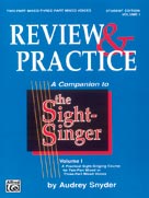 The Sight-Singer, Level 1 2/3-Part Book cover